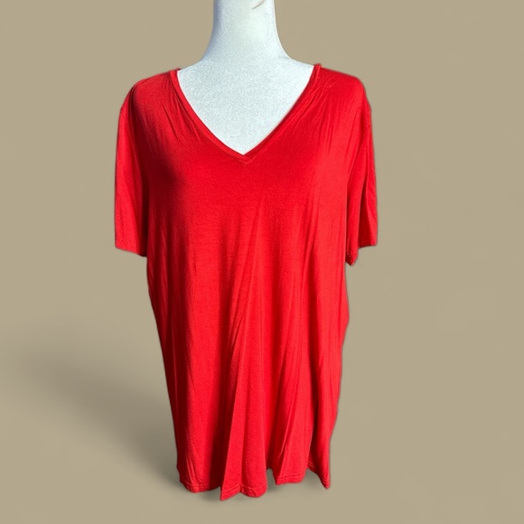 Piko 1988 Tops - Piko red tunic, size L